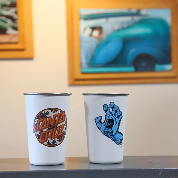 16oz Pint Cup - Santa Cruz - Image 3